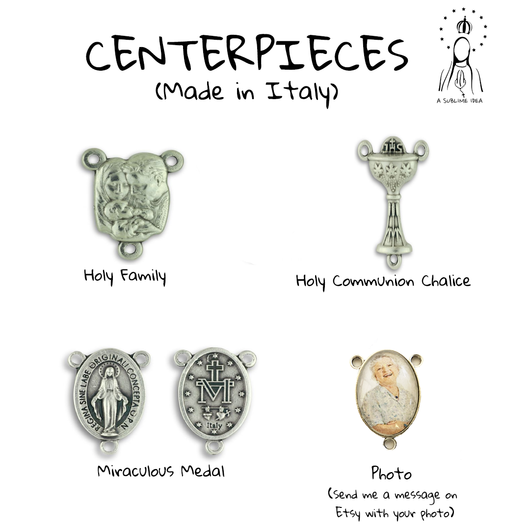 Personalized Rosary | Custom Handmade Rosary with Name Beads – ASUBLIMEIDEA