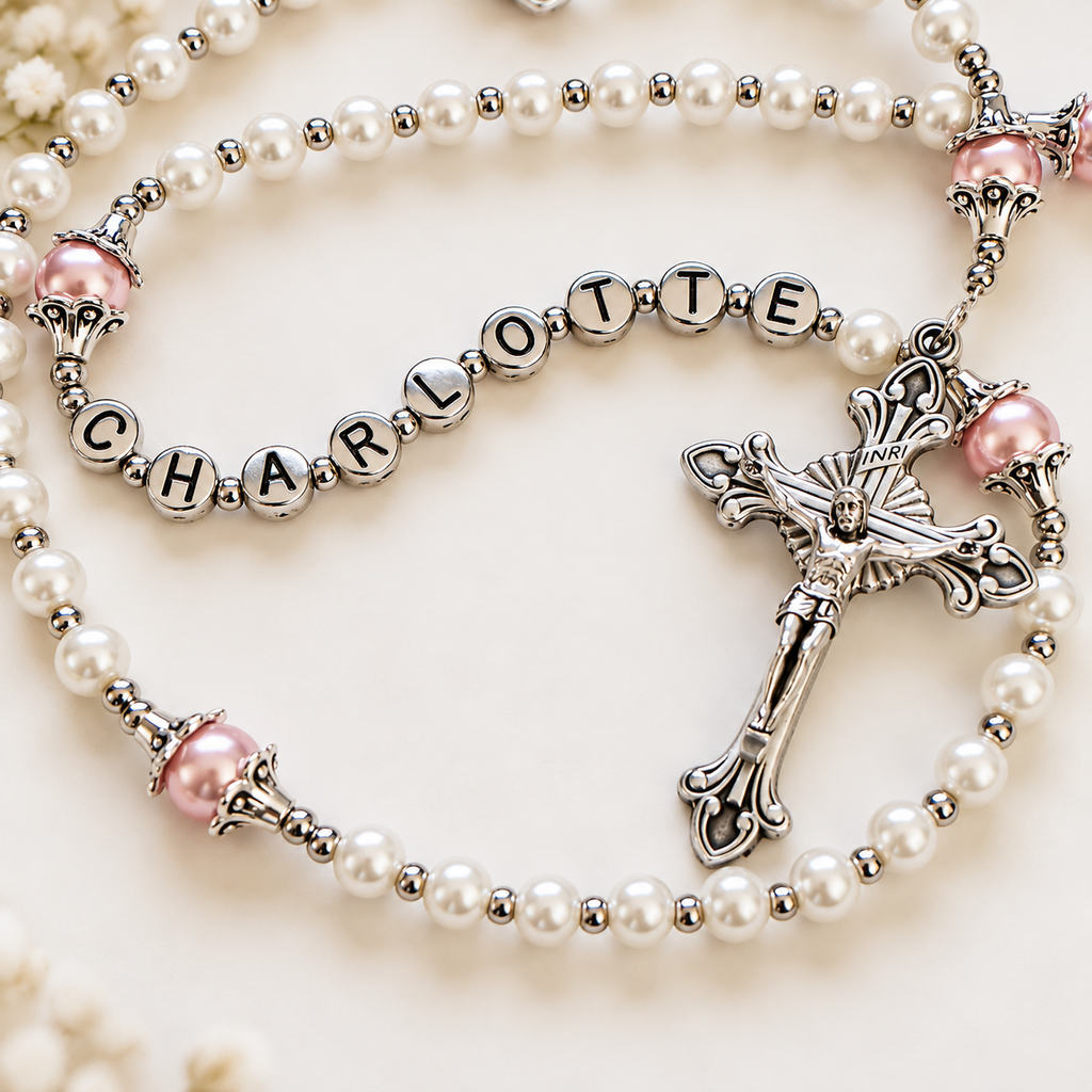 Personalized Rosary with Name | Custom Catholic Rosary – ASUBLIMEIDEA
