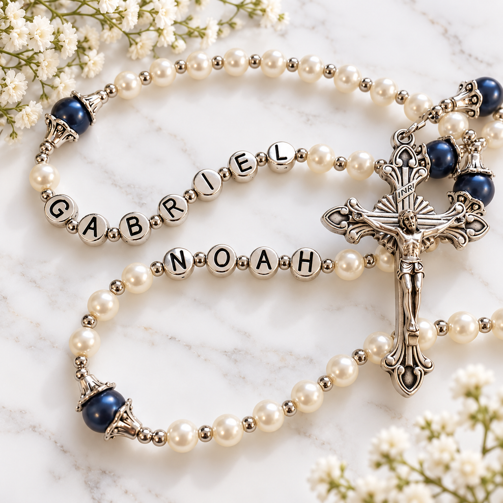 Personalized Rosary with Name | Custom Catholic Rosary – ASUBLIMEIDEA