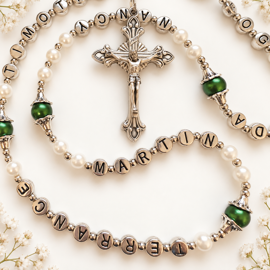 Personalized Rosary with Name | Custom Catholic Rosary – ASUBLIMEIDEA