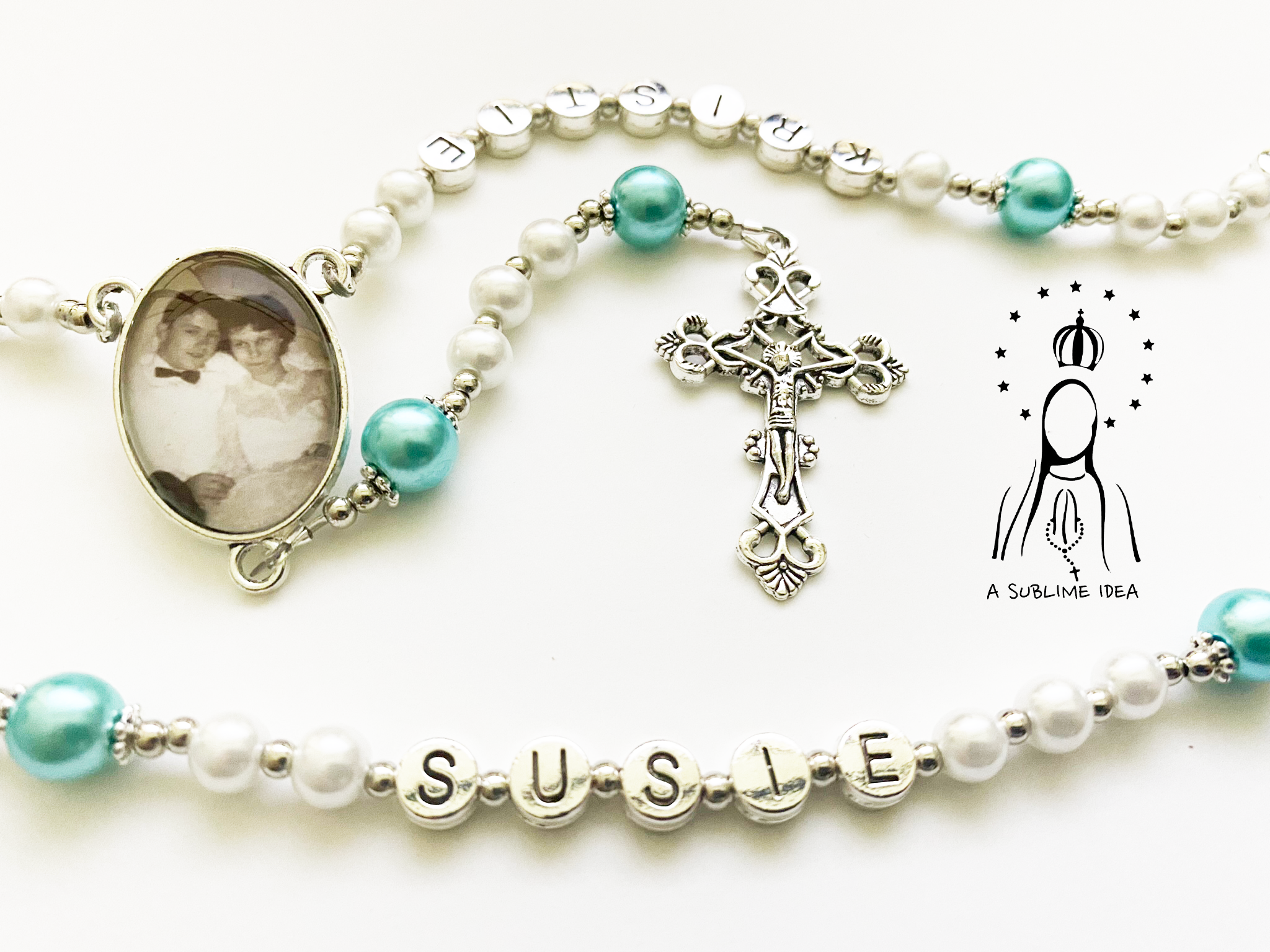 Personalized Rosary with Name | Custom Catholic Rosary – ASUBLIMEIDEA