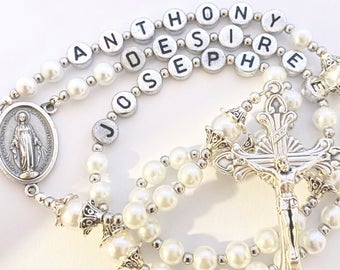 Personalized Rosary with Name | Custom Catholic Rosary – ASUBLIMEIDEA
