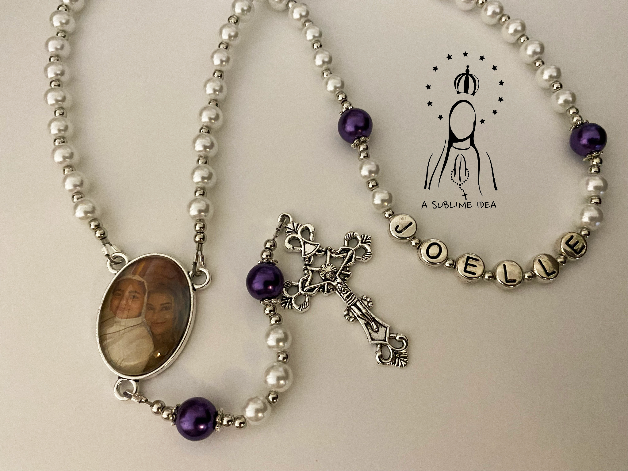 Personalized Rosary with Name | Custom Catholic Rosary – ASUBLIMEIDEA
